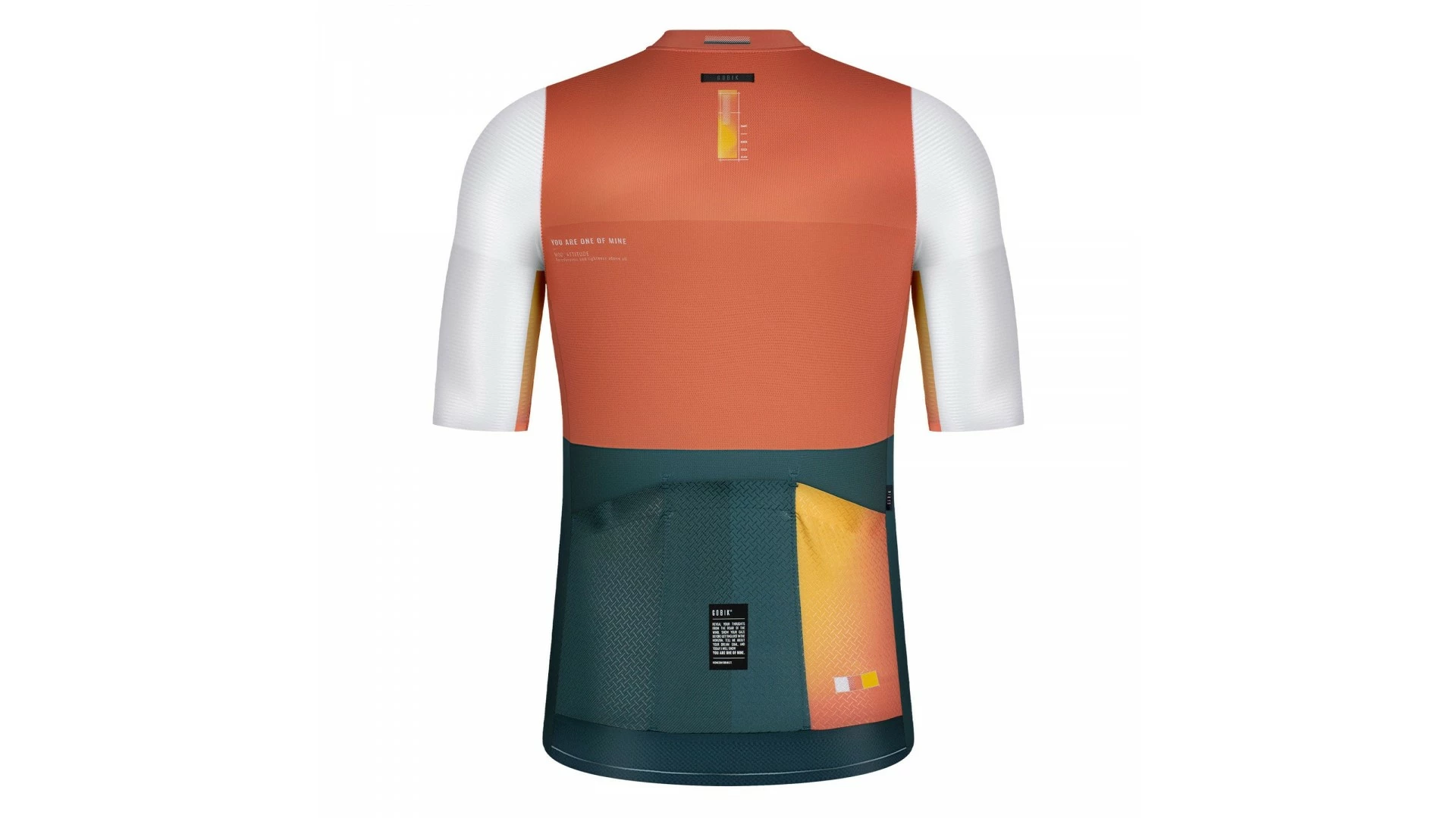Attitude 2.0 Radtrikot Kurzarm Gobik Unisex Apricot 2022 4 Attitude 2.0 Radtrikot Kurzarm Gobik Unisex Apricot 2022 – Bild 2