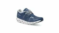 Cloud 5 Laufschuhe On Frau Denim/Weiß