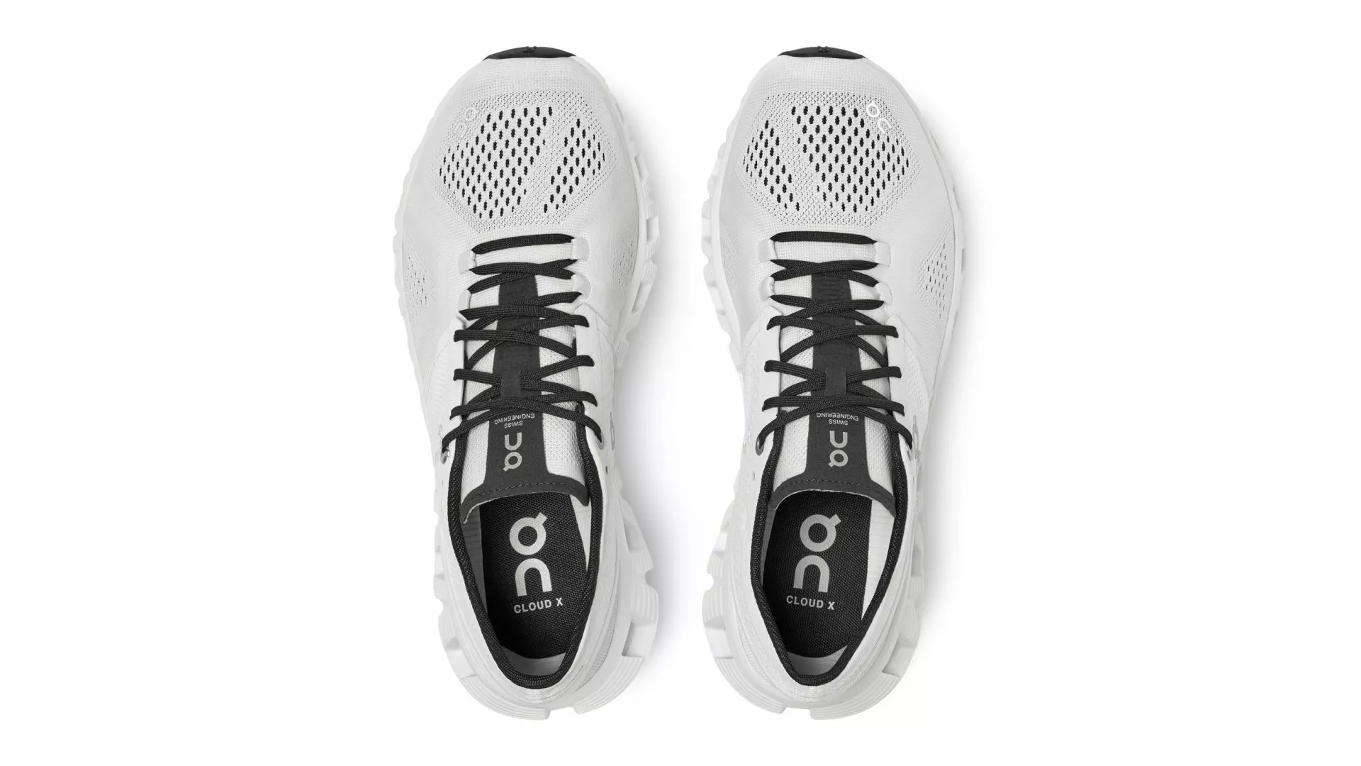 Cloud X Laufschuhe ON Mann Weiß/Schwarz 6 Cloud X Laufschuhe ON Mann Weiß/Schwarz – Bild 4