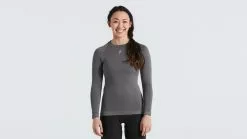 Nahtlose Baselayer Ls Specialized Frau Grau