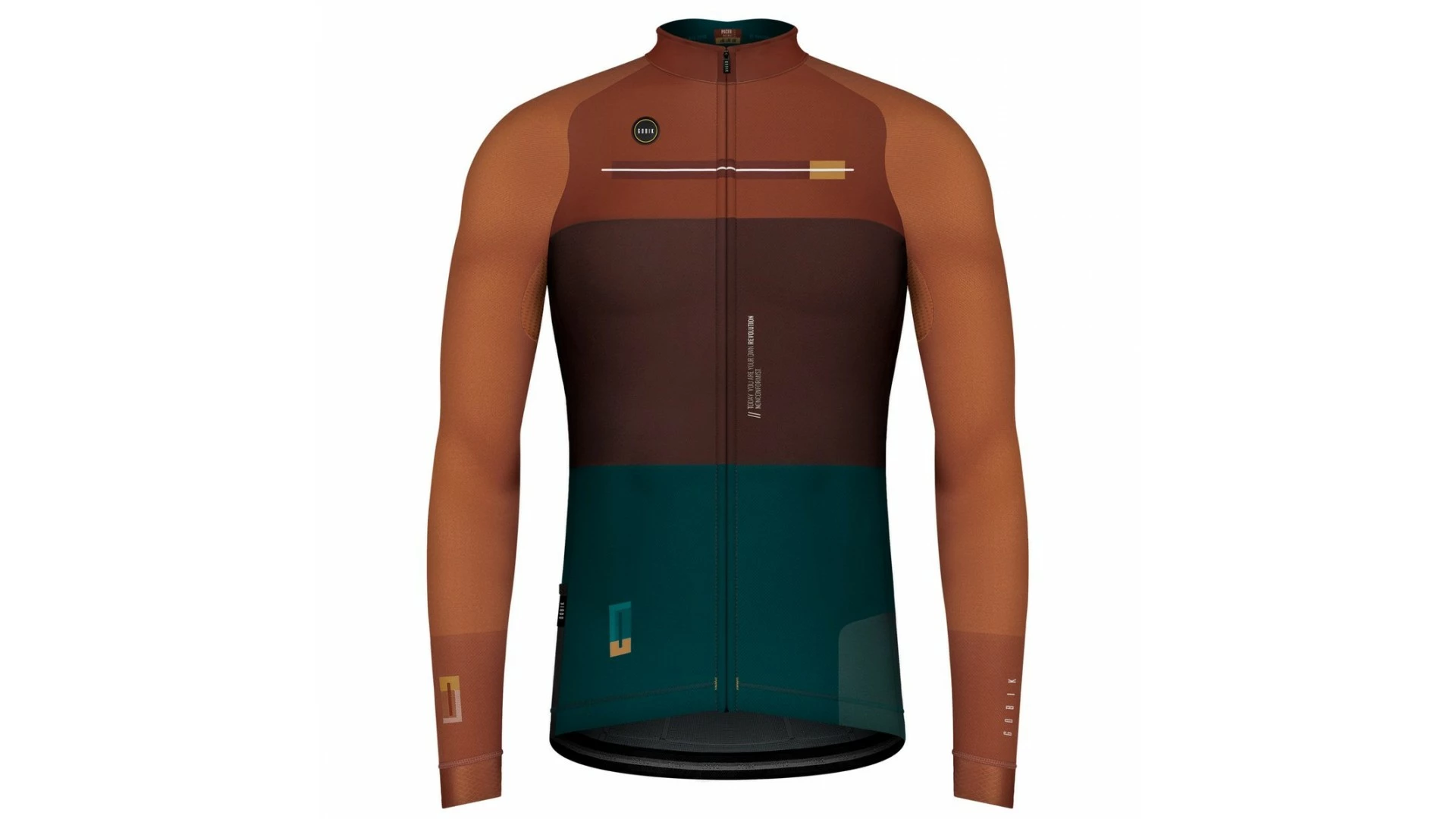 Radtrikot Langarm Pacer Gobik Unisex 2022 Walnut 3 Radtrikot Langarm Pacer Gobik Unisex 2022 Walnut