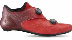 S-Works Ares Rennrad Schuhe Specialized Flo Rot/Maroon