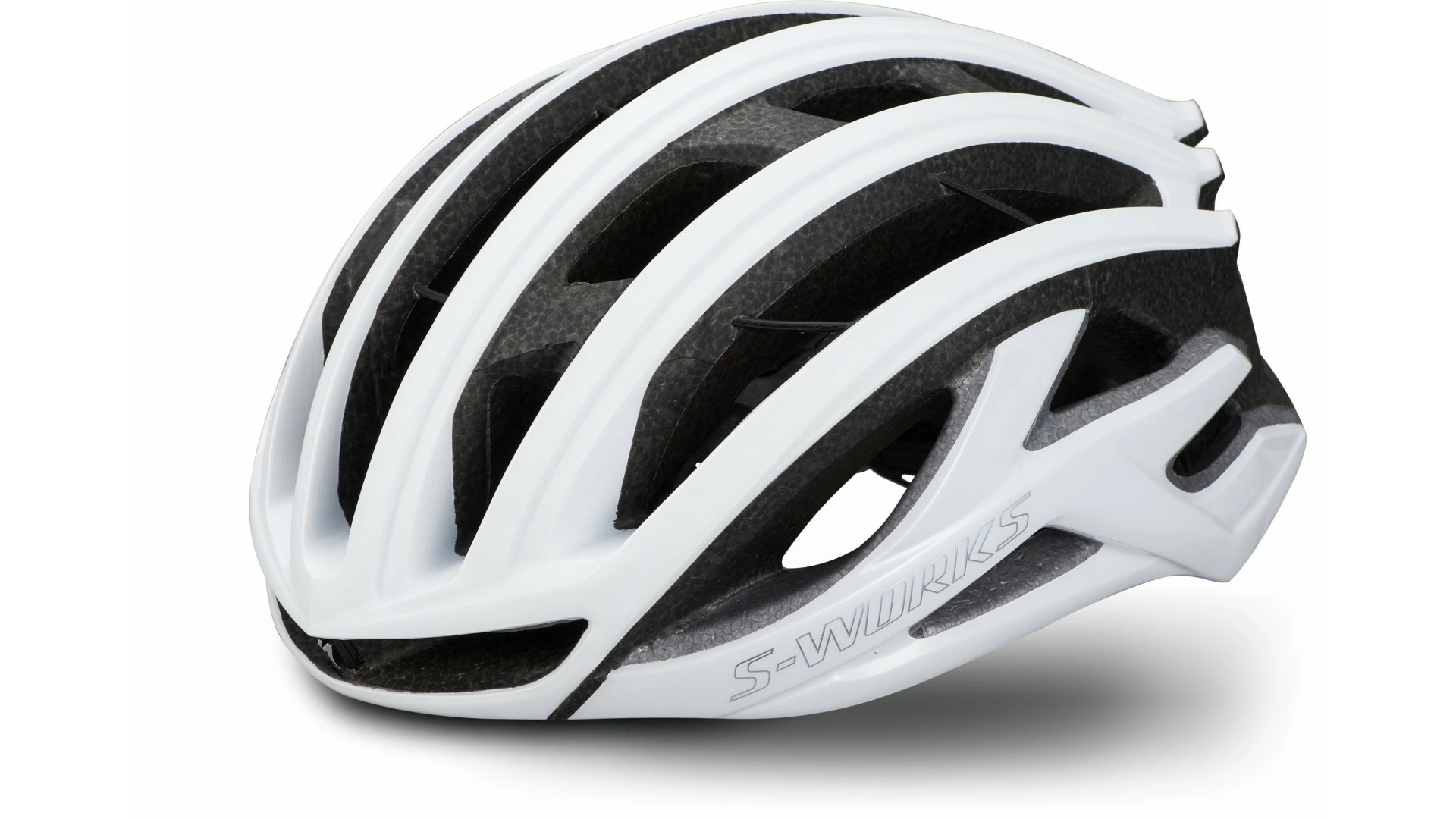 S-Works Prevail II Vent Angi Mips CE Helm Specialized Matte Gloss White/Chrome 3 S-Works Prevail II Vent Angi Mips CE Helm Specialized Matte Gloss White/Chrome
