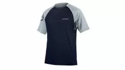 SingleTrack Jersey Ss Endura Tinte Blau